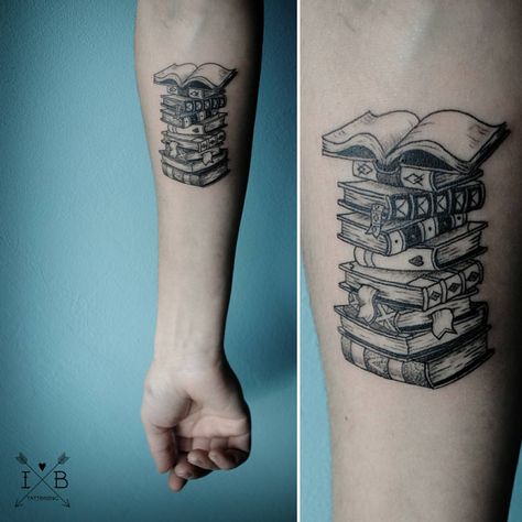 129 Likes, 8 Comments - Irene B | Tattooer (@irenebogachuk) on Instagram: “#Bookstattoo for Olya Thank you! I enjoyed working on this one #IB_TATTOOING #inkspiration…” How To Draw Tattoos, Open Book Tattoo, Books Tattoo, Bookish Tattoos, Literary Tattoos, Парные Тату, Tato Lengan, Geniale Tattoos, Tattoo Design Book