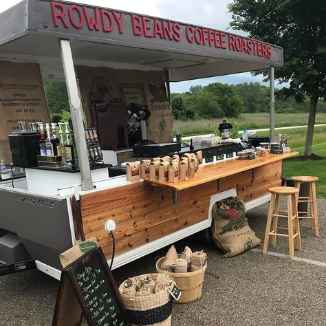 Coffee pop-up trailer Pop Up Camper Into Food Truck, Popup Camper Concession Stand, Pop Up Camper Concession Trailer, Pop Up Food Trailer, Pop Up Camper Bar, Pop Up Trailer Conversion, Pop Up Camper Mobile Bar, Trailer Concession Stand, Pop Up Concession Stand