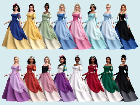 Sims 4 Disney Princess Cc Ariel, Sims 4 Cc Disney Patreon, Sims 4 Disney Princess Cc Tiana, The Sims 4 Disney Princess Cc, Very Long Hair Sims 4 Cc, Sims4 Princess Cc, Sims4 Cc Princess Dress, Sims 4 Disney Cc Clothing, Sims 4 Mods Disney