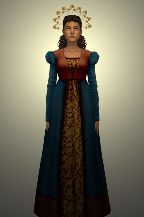 Medieval, Tudor, Renaissance Sims 4 CC Finds Sims 4 Midevil Hair, Sims4 Cc Medieval, Sims 4 Anne Boleyn Cc, Sims 4 1500s Cc, Historic Sims 4 Cc, Medieval Dress Sims 4 Cc, Sims 4 Cc Midevil Clothes, Sims 4 Tudor, Sims 4 1600s Cc