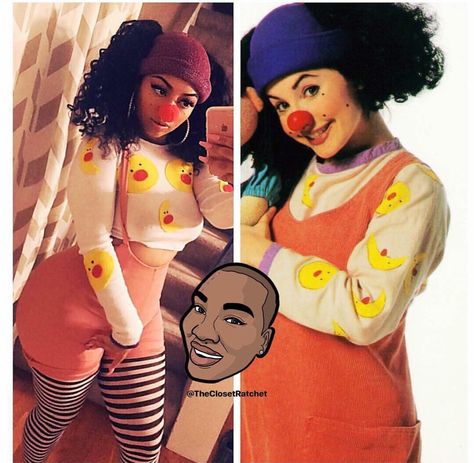 Lunette from big comfy couch Halloween Costumes Clown, Diy Halloween Costumes For Girls, Halloween Costumes For Big Kids, Cartoon Halloween Costumes, Halloween Costumes Women Creative, 90s Halloween Costumes, Black Halloween Costumes, Clown Halloween Costumes, Halloween Kids Costumes Girls