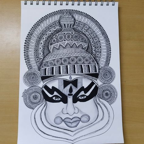 Zentangle Doodle Art, Draw Mandala, Onam Festival, Zentangle Doodle, Easy Drawing, Zentangle Art, Mandala Art, Doodle Art, Kerala