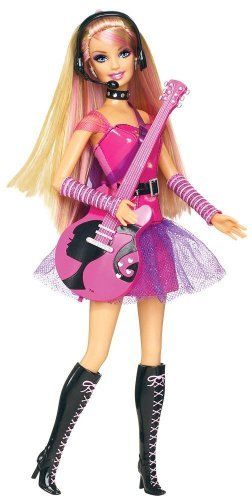 Barbie I Can Be a Rock Star Barbie I Can Be, Pink Guitar, Barbie Costume, Barbie Outfits, Barbie Party, Barbie Toys, Barbie Fashionista, Beautiful Barbie Dolls, Barbie Dream