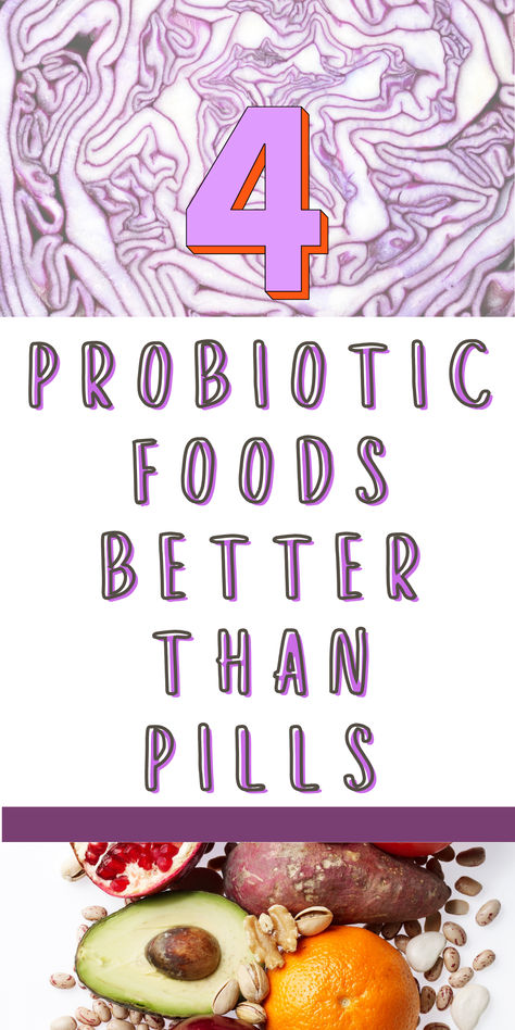 4 Best Probiotic Foods Better than Pills | Probiotics for Women | Gut Health | Leaky Gut | Pre and Probiotic Foods | Prebiotic Foods | Natural Probiotic Foods | Vegan Probiotic Foods Natural Probiotic Foods, Probiotic Smoothie, Best Probiotic Foods, Probiotics For Women, Prebiotic Foods, Vegan Probiotics, Probiotic Strains, Rich Food, Healthy Probiotics