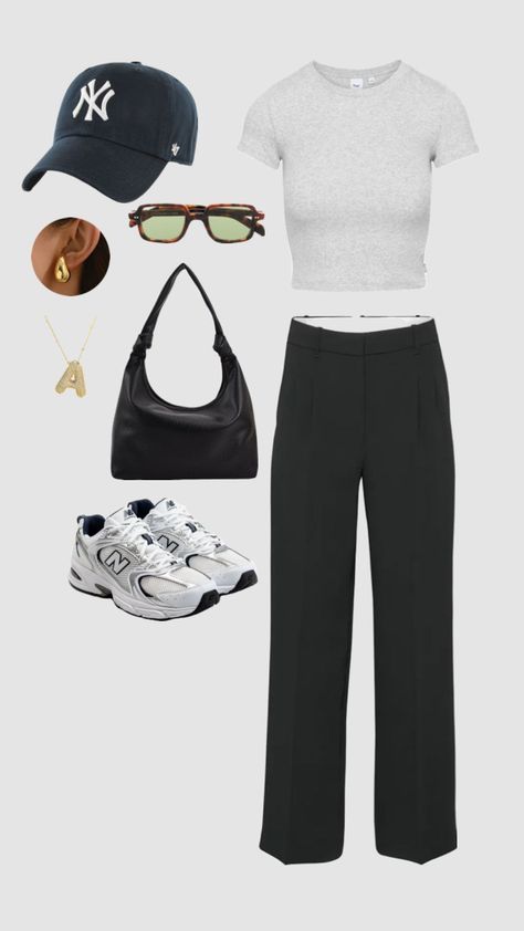 pinterest board | outfit inspo | outfit edit | trending outfit | tik tok @trendy.outfit.inspo.co | follow for more!!! Outfit Edit, Board Outfit, Casual Oufits, Trendy Outfit Inspo, New York Outfits, Fitness Wear Outfits, Casual Outfit Inspiration, Summer Work Outfits, Classy Work Outfits