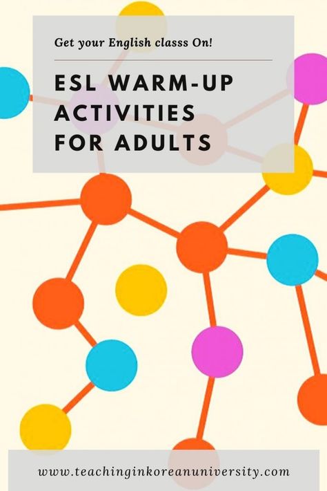 Top 15 ESL Warm-Up Games and Activities for Adults English Class Games, Teaching Vocabulary Activities, Fun Warm Up Games, English Vocabulary Games, Esl Vocabulary Activities, Word Association, Word Building Activities, Warm Up Games, Esl Games