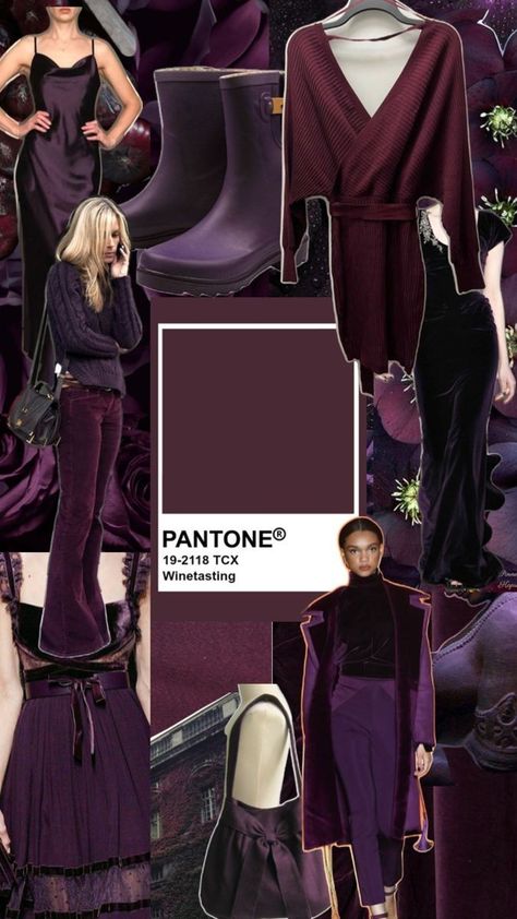 Deep Winter Palette Outfits, Deep Winter Palette, Deep Winter Colors, Pantone Colour Palettes, Burgundy Outfit, Winter Color Palette, Color Combinations For Clothes, Summer Color Palette, Deep Winter