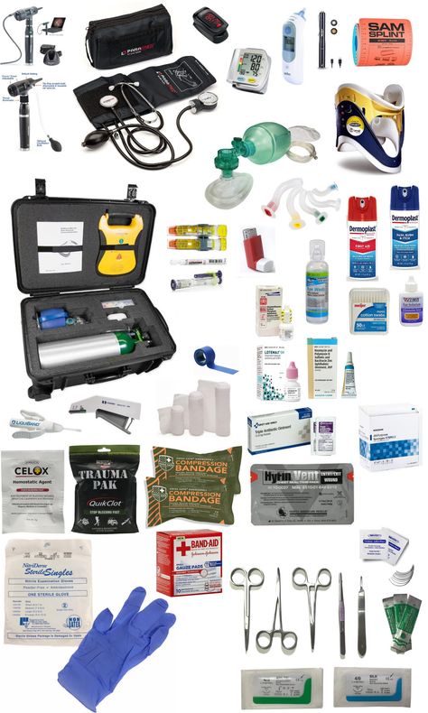 Tactical Medic, Survival Skills Emergency Preparedness, Hospital Equipment, 72 Hour Kits, Car Emergency Kit, Combat Medic, Emergency Survival Kit, Survival Skills Life Hacks, First Aid Kits