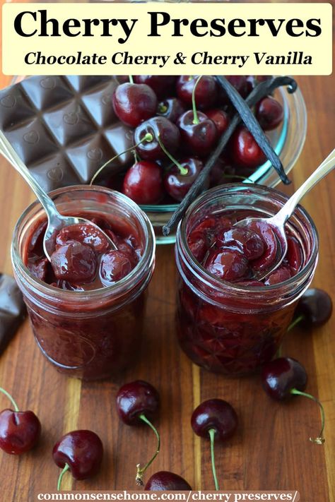 Rainier Cherries, Cherry Preserves, Jam Recipes Homemade, Cherry Vanilla, Flavor Combinations, Cherry Recipes, Sour Candy, Cherry Tart, Chocolate Cinnamon