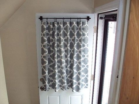 BACK DOOR, Front Door,  Window Curtain,  Custom Made: Front Door Curtain Ideas, Door Curtain Ideas, Front Door Window Curtains, Front Door Curtain, French Door Curtain Panels, Sidelight Curtains, Striped Accent Wall, Front Door Curtains, Glass Door Curtains