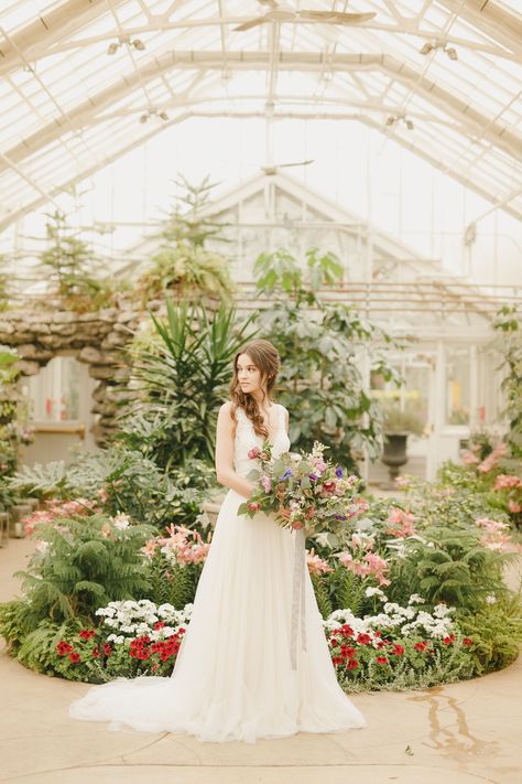 Lush Greenhouse, Destination Wedding Ireland, Botanical Gardens Wedding, Simple Gowns, Greenhouse Wedding, Garden Wedding Inspiration, Gown Inspiration, Wedding Photos Poses, Bridal Shoot