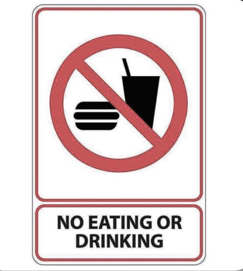 No Drinking Sign, Drinking Signs, School Bus Driving, No Drinking, Construction Site Safety, Certificate Format, Danger Signs, Bold Letters, Plastic Signs