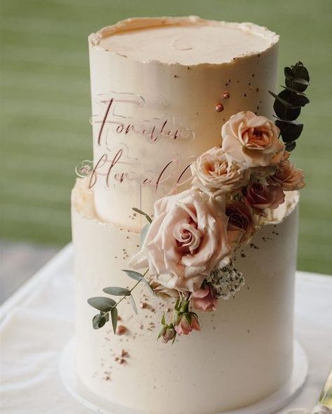 Boho Wedding Cakes, Forever After All, Champagne Wedding Cakes, Wedding Cake Options, Sweet Sixteen Cakes, Boho Cake, Boho Wedding Cake, Honey Wedding, Elegant Birthday Cakes