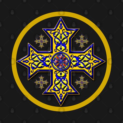 Check out this awesome 'Crosses+for+decoration.+coptic+art' design on @TeePublic! Coptic Art, Art Corner, Church Design, Hey You, Cross Designs, Case Stickers, Kids Magnets, Cool Walls, Phone Case Stickers