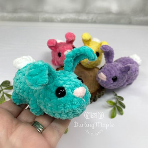 Free Animal Crochet Patterns, Animal Crochet Patterns, Bean Bunny, Craft Tables, Crochet Turtle Pattern, Bunny Crochet Pattern, Crocheted Animals, Single Crochet Decrease, Animal Crochet