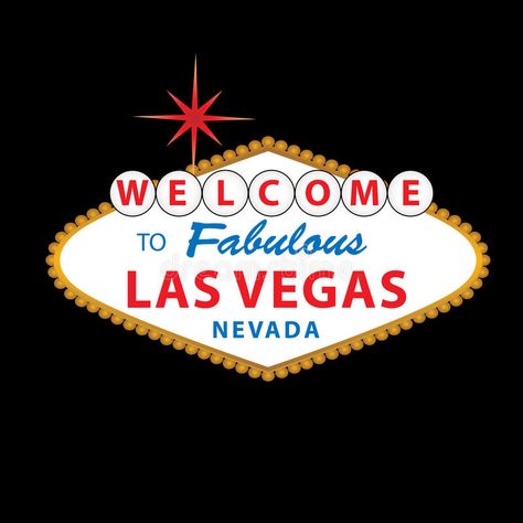 Welcome to Las Vegas Sign stock illustration Welcome To Las Vegas Sign, Las Vegas Neon, Las Vegas Sign, Vegas Sign, Gambling Machines, Fallout 3, Gambling Tattoo, Gambling Party, Gambling Quotes