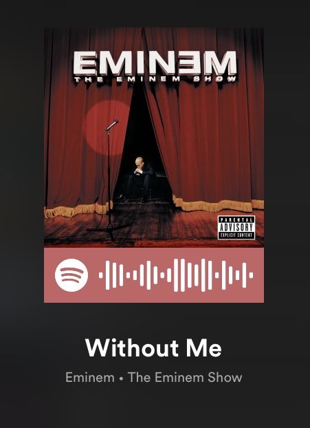 Without Me Spotify, Eminem Poster, Song Spotify, Musica Spotify, Eminem Songs, The Eminem Show, Doodle Art Journals, Rap Albums, Album Of The Year