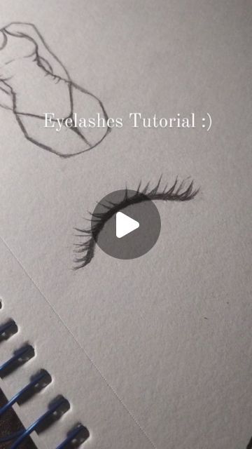 How To Draw Eyelashes Step By Step, How To Draw Lashes, How To Draw Eyelashes, Eyelashes Drawing, Eyelashes Tutorial, Drawing Series, Face Sketch, Draw Sketch, What To Make