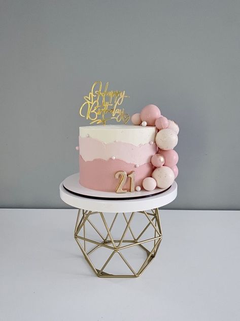 Birthday Cakes For Women Simple, Birthday Cake Modern, Birthday Cake For Women Elegant, Birthday Cake For Women Simple, Modern Birthday Cakes, 25th Birthday Cakes, There's No Tomorrow, Butterfly Birthday Cakes, Gold Birthday Cake