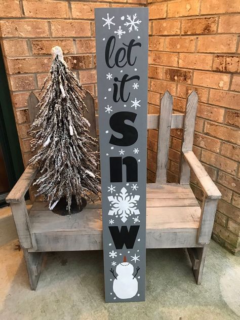 Holiday Diy Projects, Diy Christmas Decorations Easy, Christmas Signs Wood, Navidad Diy, Christmas Wood Crafts, Easy Christmas Diy, Christmas Sign, Primitive Christmas, Diy Signs