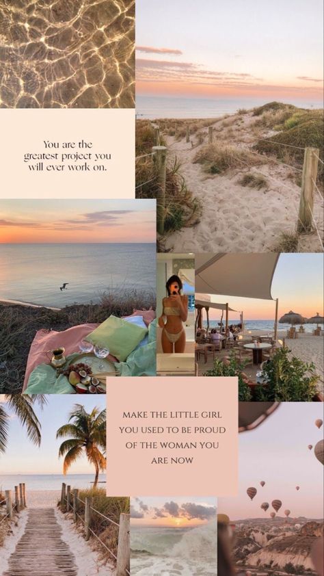 Motivational Aesthetic, Vision Board Aesthetic, Vision Board Collage, Wallpaper Neutral, Board Aesthetic, Manifestation Affirmation, Vision Board Wallpaper, Moodboard Aesthetic, Neutral Aesthetic