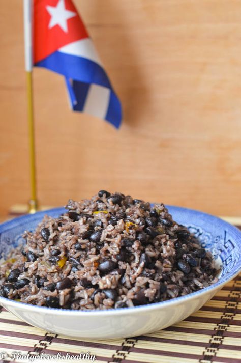 Cuban Rice And Beans Recipe, Congri Cubano, Congri Recipe Cuban Rice, Moros Y Cristianos Recipe, Arroz Congri Cuban Rice, Cuban Black Beans And Rice Authentic, Cuban Style Black Beans And Rice, Congris Cubano Recipe, Cubano Recipe