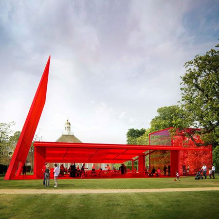 2010's Serpentine Gallery Pavilion design by Jean Nouvel Serpentine Gallery Pavilion, Serpentine Pavilion, Temporary Architecture, Lattice Structure, Daniel Libeskind, Toyo Ito, Pavilion Design, Temporary Structures, Jean Nouvel