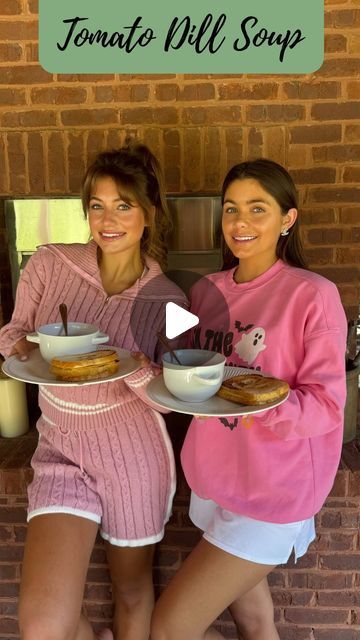 Hannah Ann Sluss on Instagram: "Tomato Dill Soup with jack-o’-lantern grilled cheese! 🧀 🍅♥️ Save this recipe for fall season 🍁🍂 You can skip easily skip the dill. 

Comment “soup” and I will DM you the recipe! @haleysluss 

 #recipe #easyrecipes #fall #fallseason #fallfood #quickmeals #crockpot #soupseason #fallrecipes" Tomato Dill Soup, Hannah Ann Sluss, Dill Soup, Hannah Ann, Recipe For Fall, Soup Season, Grilled Cheese, Jack O, Quick Meals