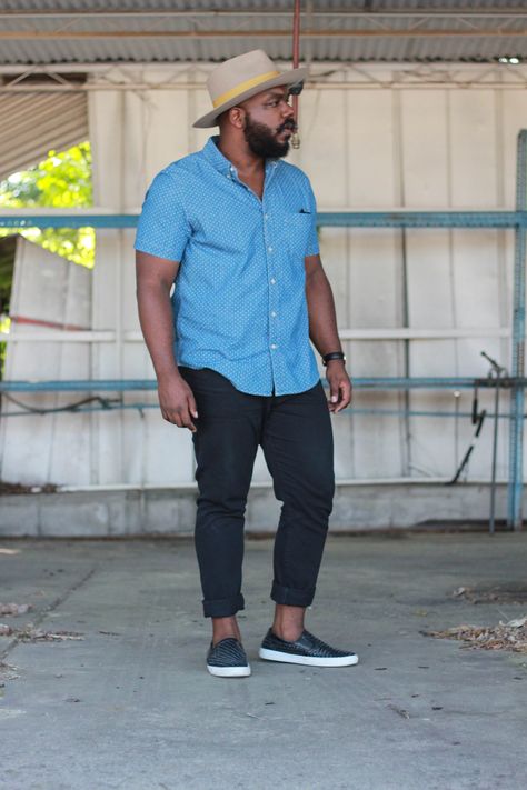 NOTORIOUSLY DAPPER | Body Positive Men's Fashion Blog and Style Guide | Page 5 Fat Men Outfit, Notoriously Dapper, Chubby Men Fashion, Large Men Fashion, Outfits For Big Men, Mens Plus Size Fashion, Fat Guy Fashion, Tall Men Fashion, Workout Man