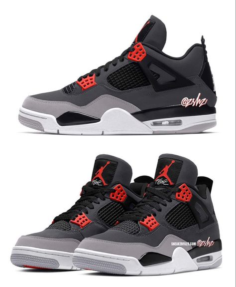 Infrared 4s Outfit, Jordan Swag, City Sneakers, Drip Drip, Trendy Shoes Sneakers, Jordan Shoes Girls, Jordan Shoes Retro, Jordan 4s, All Nike Shoes