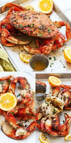 Whole Crab Recipes Dungeness, Dungeness Crab Leg Recipes, Dungenous Crab Recipes, Fresh Crab Recipes, Dungeness Crab Recipes, Crab Dinner, Hors Devours, Crab Recipe, Crab Dishes