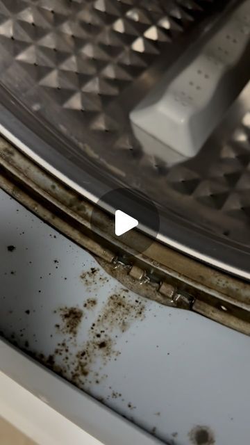 Melissa Pateras on Instagram: "Cleaning a moldy washing machine" Mold Cleaning Solution, Washing Machine Mold Remover, How To Remove Mold From Washing Machine, Diy Clean Washing Machine, Cleaning Your Washing Machine, Cleaning Washing Machine, How To Clean Washing Machine, Washing Machine Smell, Vinegar Cleaner