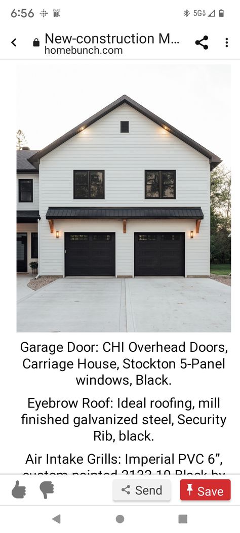 Windows Above Garage Doors, Eyebrow Roof Over Garage Door, Gable Over Garage Door, Garage Eyebrow Roof, Eyebrows Over Garage Doors, Eyebrow Over Window Exterior, Extending Garage Forward, Eyebrow Over Garage Door, Eyebrow Roof Over Garage