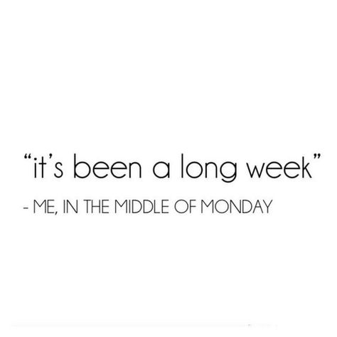 I just said that this week! ---accurate on any week you read this. Sunday Humor, Monday Memes, Monday Humor, 9gag Funny, Insta Captions, Love Anniversary Quotes, Monday Quotes, Sunday Quotes, Work Humor