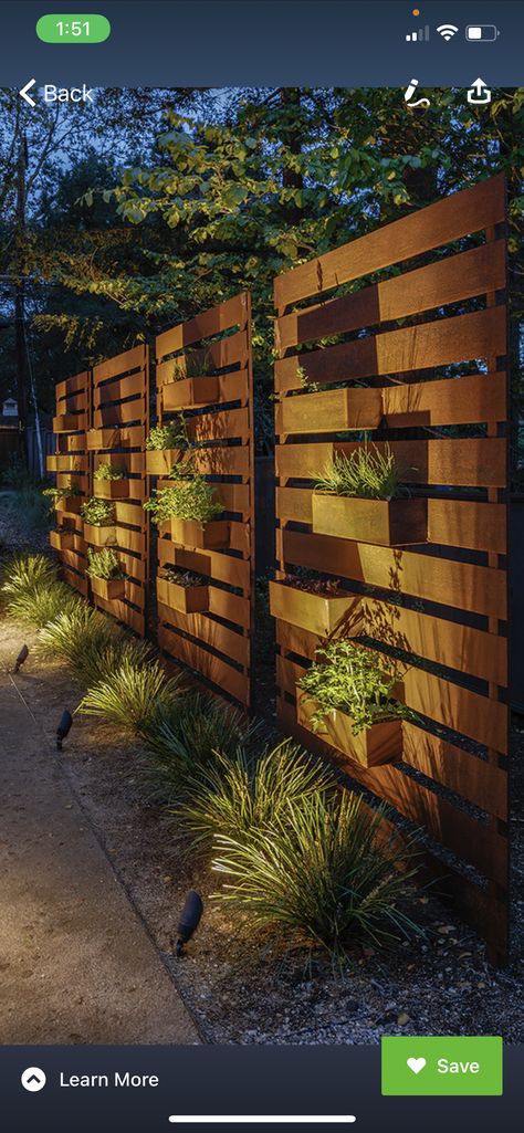 Privacy Fence Designs, House Updates, Backyard Privacy, Apt Ideas, Backyard Remodel, Privacy Screen Outdoor, Outdoor Gardens Design, Backyard Garden Design, Outdoor Decor Backyard