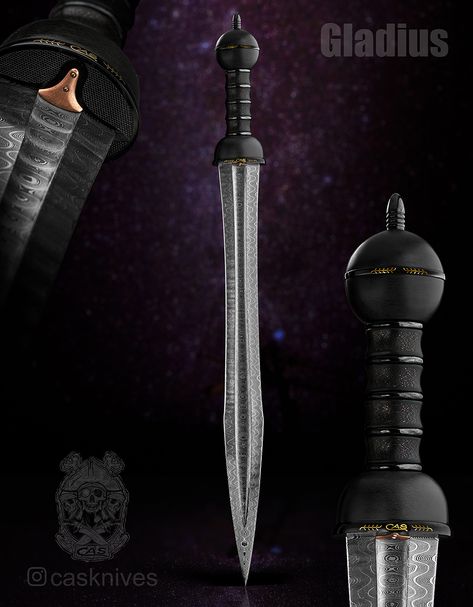 Fantasy Blade, Tactical Swords, Handcrafted Knife, Types Of Swords, Cool Swords, Steel Art, Cool Knives, Damascus, Swords