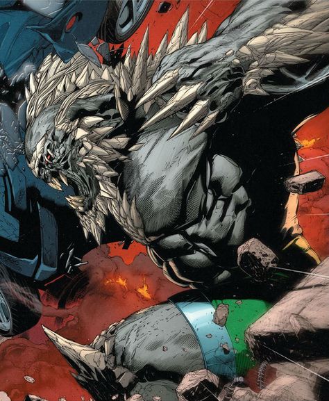 Doomsday by Doug Mahnke Dc Doomsday, Doomsday Comics, Doomsday Dc, Doug Mahnke, Superman Doomsday, Comic Book Villains, Doomsday Survival, Dc Superman, Killer Croc