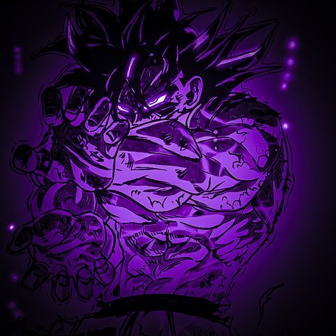 Goku Purple, Goku Icon, Db Legends, John Dory, Goku Manga, Purple Aura, Goku Wallpaper, Eyes Wallpaper, Dbz Art