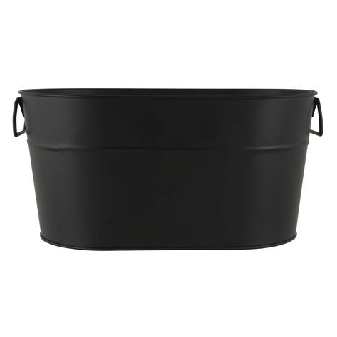 12" Chalkboard Oval Metal Bucket by Celebrate It™ Snack Bucket, Candy Baskets, Best Gift Baskets, Small Treats, Candy Basket, Bathroom Stuff, Grad Party Ideas, Black Chalkboard, Metal Bucket