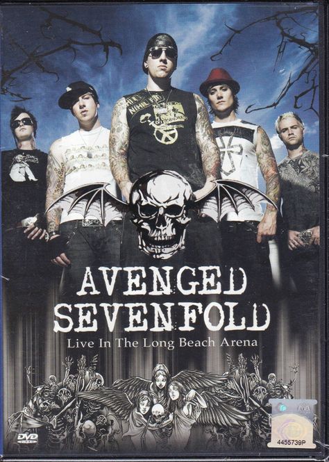 AVENGED SEVENFOLD A7X Live In The Long Beach Arena DVD NTSC PAL Region All Avenged Sevenfold Poster, Avenged Sevenfold, Music Concert, Long Beach, The Ordinary, Concept Art, Dvd, Collectibles, Concert