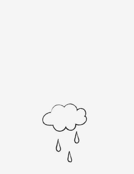 Cute Rain Cloud Tattoo, Clouds And Rain Tattoo, Rain On Flowers Tattoo, Storm Tattoo Minimalist, Tiny Storm Cloud Tattoo, Rain Tattoo Ideas Minimalist, Minimalist Rain Tattoo, Simple Rain Cloud Tattoo, Simple Rain Tattoo