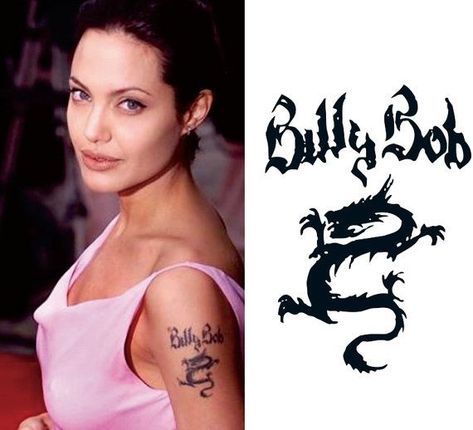 Dragon Tattoo Images, Blue Dragon Tattoo, Angelina Jolie Tattoo, Tattoo Dragon, Girly Makeup, Celebrity Tattoos, Temporary Tattoo Stickers, Blue Dragon, Tattoo Sticker