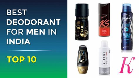 Top 10 Best Deodorants for Men in India with Price Mens Deodorant, Old Spice, Popular Brands, Best Perfume, Luxury Fragrance, Fragrances Perfume, Mens Summer, Deodorant, Beauty Products