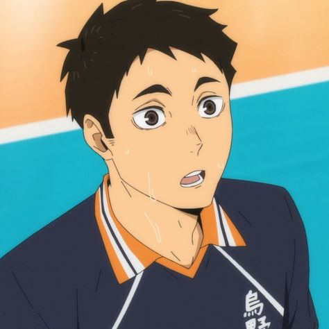 Daichi Sawamura, Animated Man, I Love Him So Much, Anime Haikyuu, Volleyball Anime, Haikyuu Karasuno, Haikyuu Characters, Haikyuu Fanart, Manga Boy