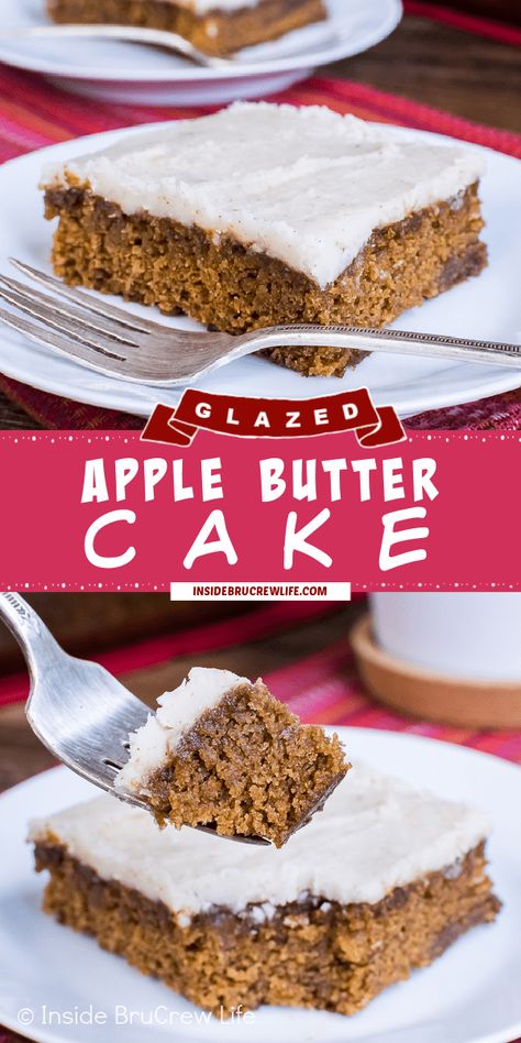 Apple Butter Desserts, Apple Butter Cake, Recipe Using Apples, Apple Butter Recipe, Fall Parties, Seasonal Desserts, Butter Cake Recipe, Best Cake, Apple Cake Recipes