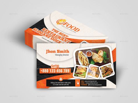 Restaurant Business Card #Sponsored #Restaurant, #Affiliate, #Business, #Card Business Card Restaurant, Food Business Card, Hair Poster, Catering Design, Restaurant Ad, Restaurant Business Cards, Veg Restaurant, Photographer Business Card Template, Business Card Pattern