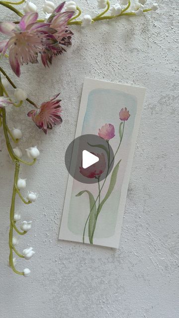 Lil & E | Fine Art | Watercolor Artist on Instagram: "We are going to see all the beautiful spring flowers so soon!! 🌷 Until then, have fun with this loose tulip tutorial!   #looseflowers #loosewatercolorflowers #watercolortulips #learntowatercolor #watercolorforbeginners #paintingaday #paintwithme #learntopaint #watercolorprocess #watercolortutorial #simplewatercolor #centralil #illinoisartist #centralillinois" Tulip Tutorial, Beautiful Spring Flowers, Loose Watercolor Flowers, Watercolor Beginner, Watercolor Tulips, Easy Watercolor, Watercolour Tutorials, Artist On Instagram, Watercolor Artist