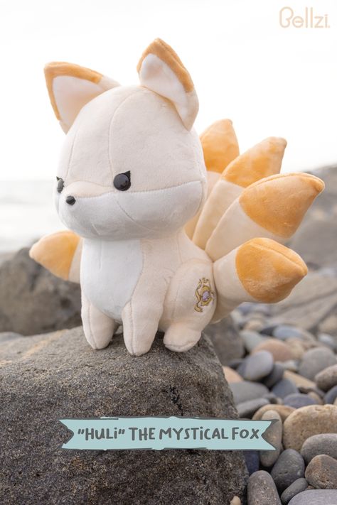 Available for purchase NOW Kitsune Plush, Japanese Plushies, Fox Plushie, Kawaii Plush, Cute Pigs, Cute Stuffed Animals, Cute Fox, Animation Studio, Stitch Disney