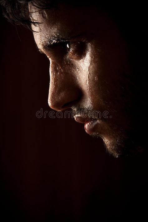 Angry Man Aesthetic Dark, Angry Man Aesthetic, Angry Man Face, Angry Man Photography, Angry Man, Angry Man Portrait, Crying Mens Eyes, Anger Portraiture, Mysterious Man Dark Photography