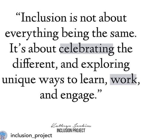 Diversity Quotes Inspiration, Advocate Quotes, Advocacy Quotes, Inclusion Quotes, Kindness Quotes Inspirational, Diversity Quotes, Special Needs Quotes, School Leadership, Perfect Word